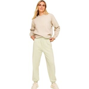 TNA Aritzia Sage Green Sweatpants Size Small Cozy High Rise Lounge Joggers